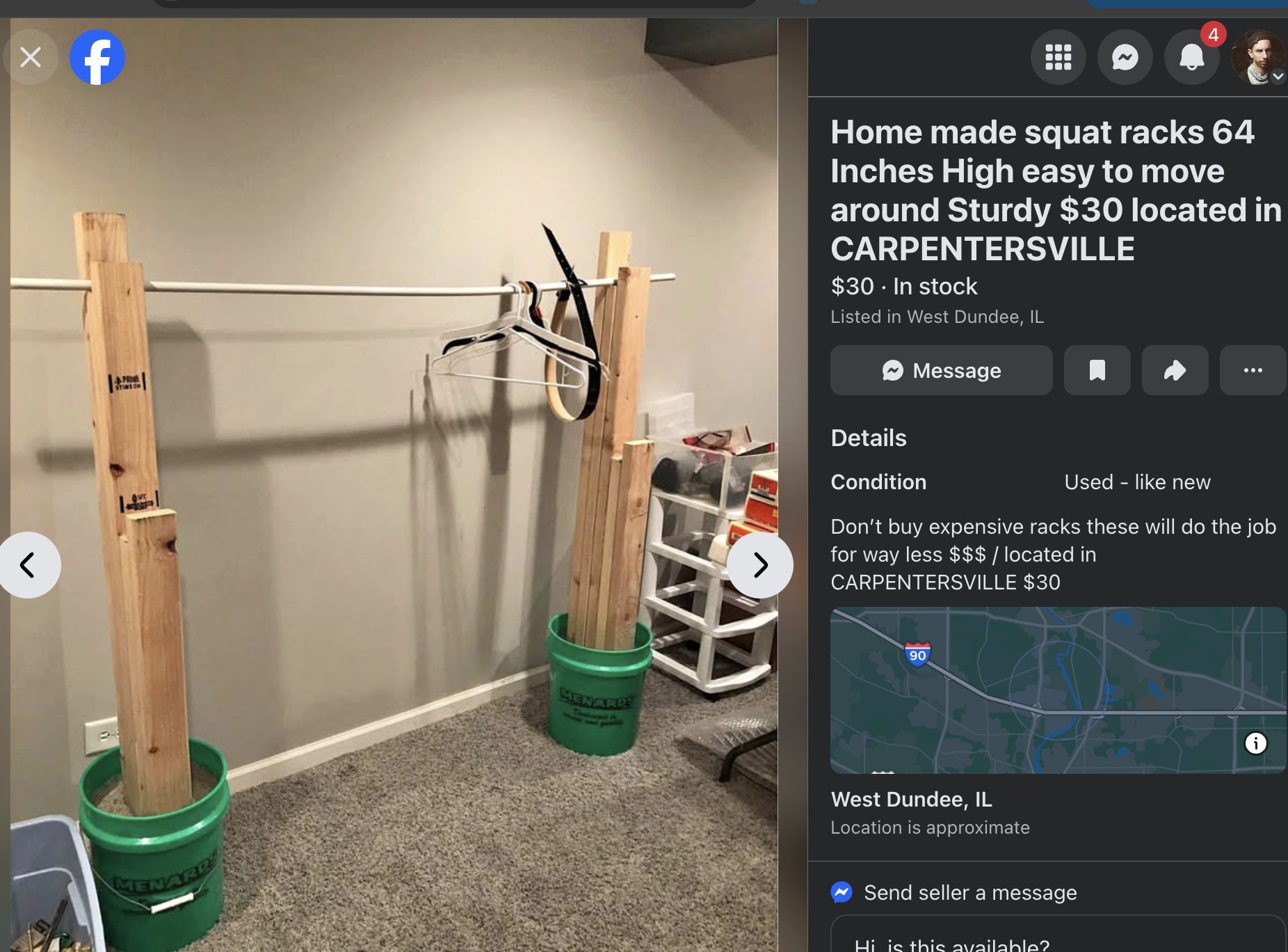 macguyver squat rack